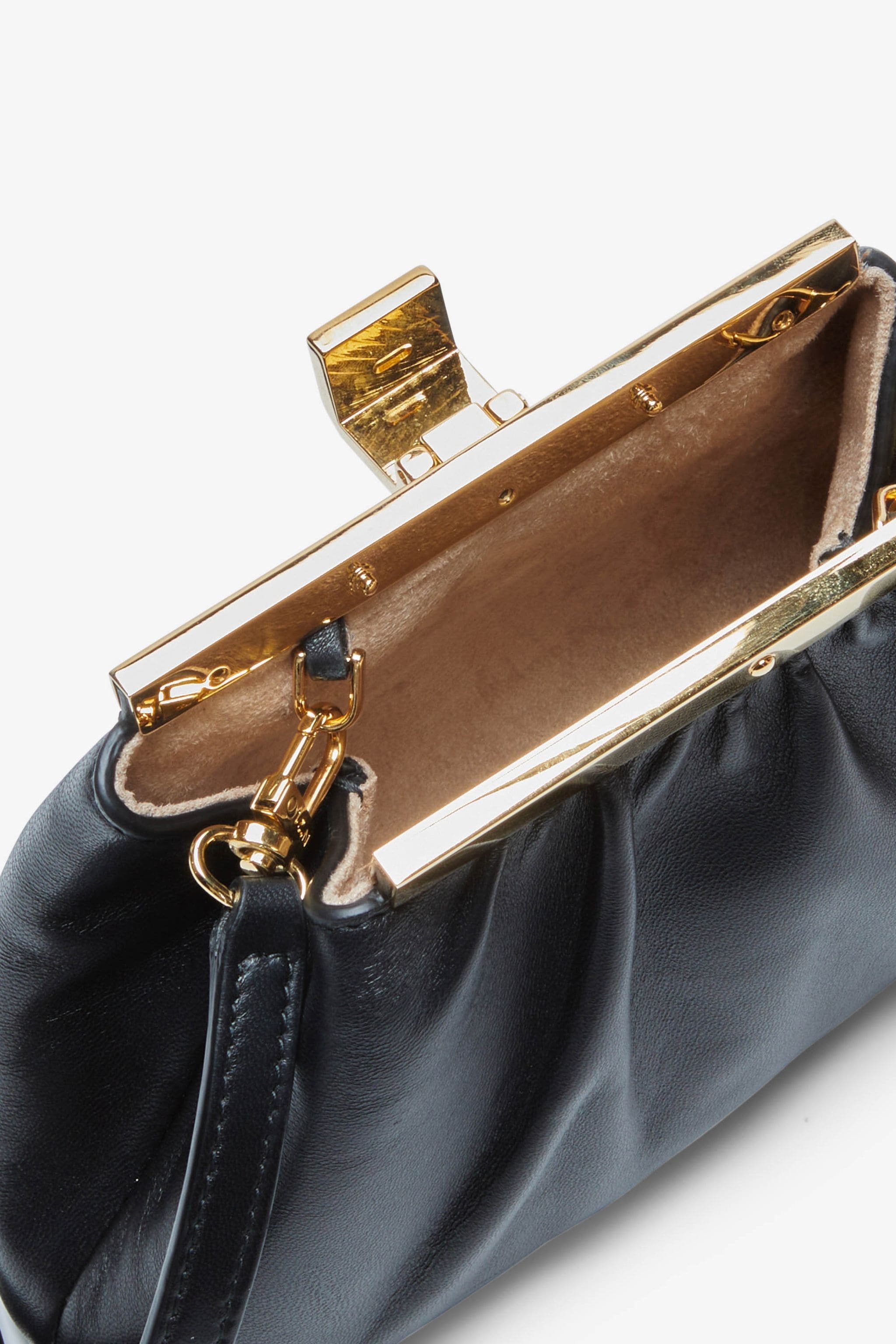 MINI PUFFY JEANNE LEATHER SHOULDER BAG - 4
