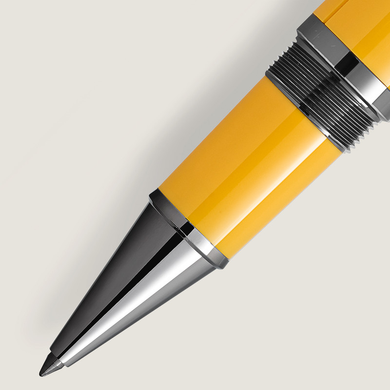 Montblanc GREAT CHARACTERS ENZO FERRARI SPECIAL EDITION GIALLO MODENA ROLLERBALL outlook