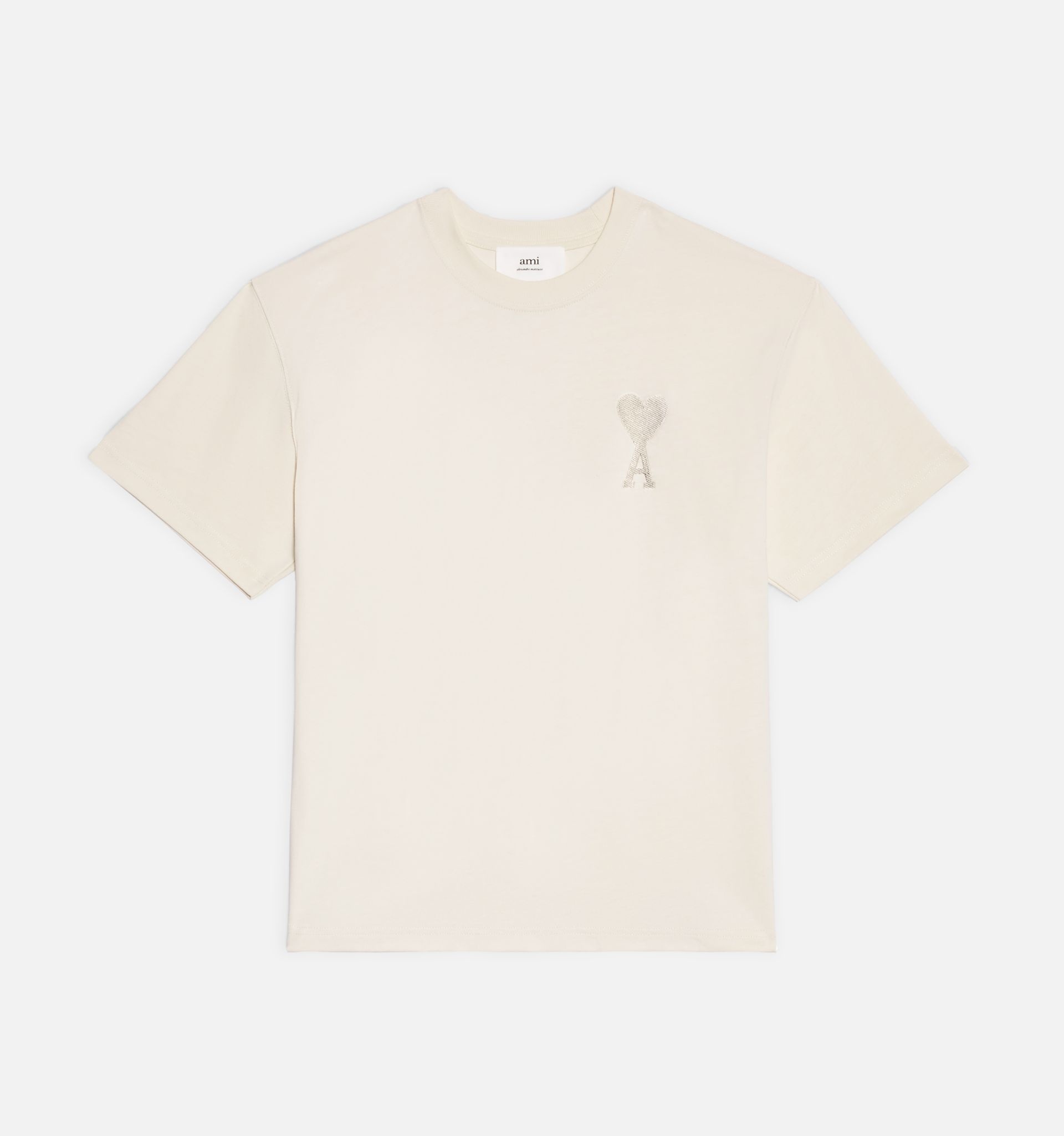 [Ami]★AMI de Coeur Oragnic T-shirt★関税無 Black Ami De Coeur T-Shirt | AMI PARIS