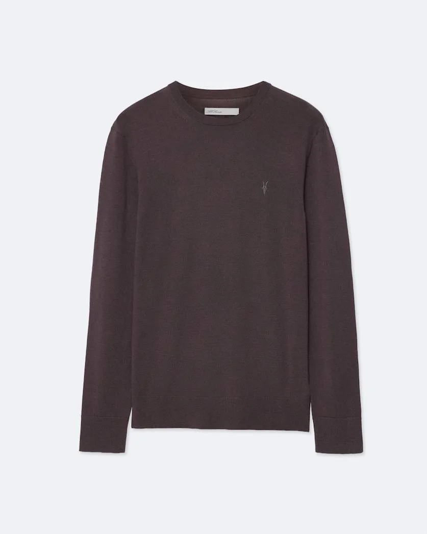 MODE MERINO WOOL RAMSKULL SWEATER - 1
