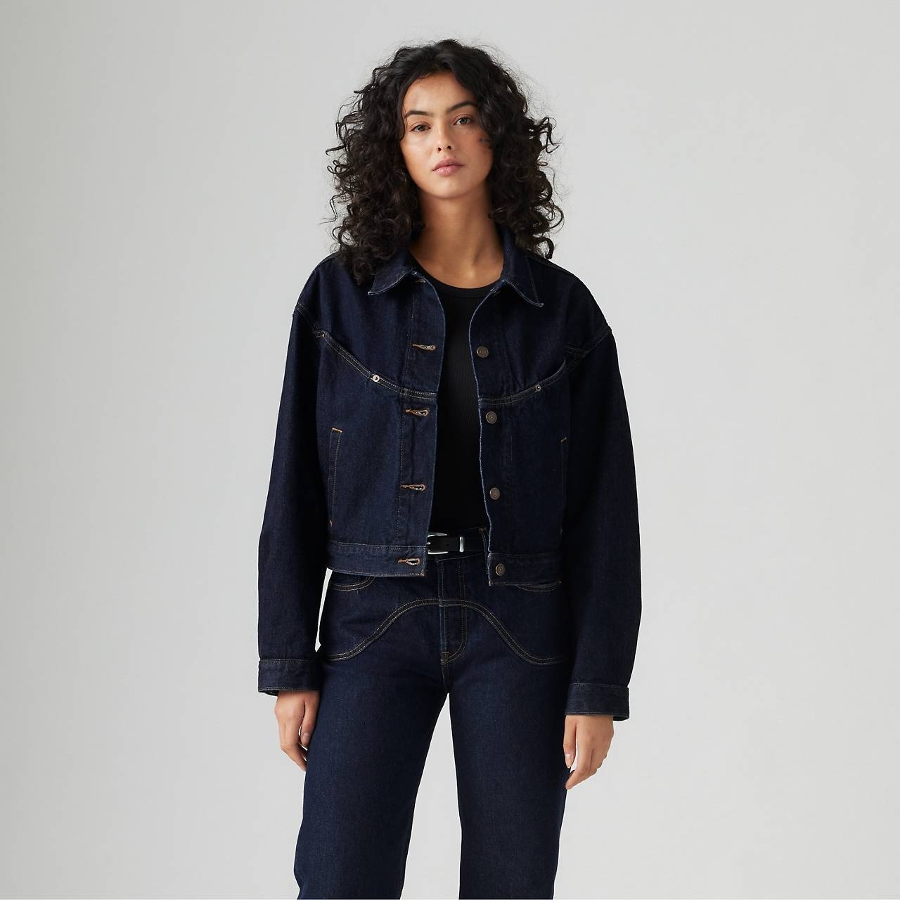 SHRUNKEN '90S TRUCKER JACKET - 2