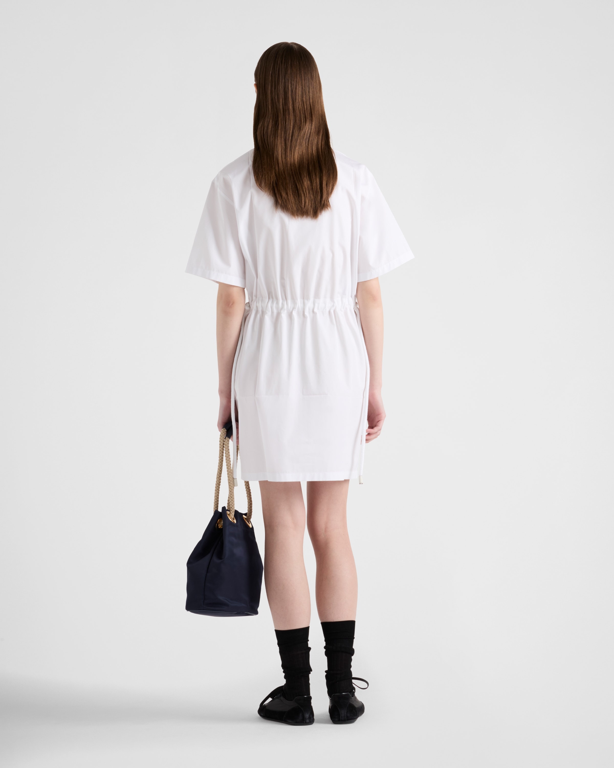 Poplin mini-dress - 5