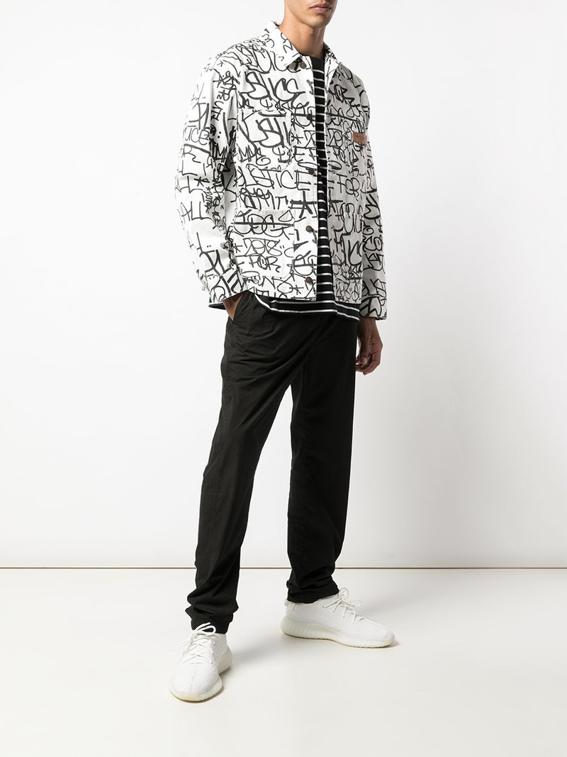 Supreme CDG Printed Chore Coat outlook