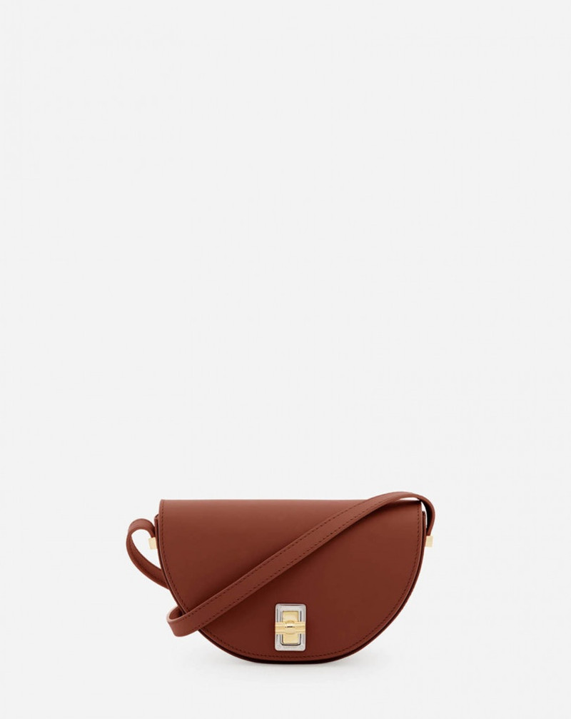 HAPPYMOON LEATHER CROSSBODY BAG MM 1