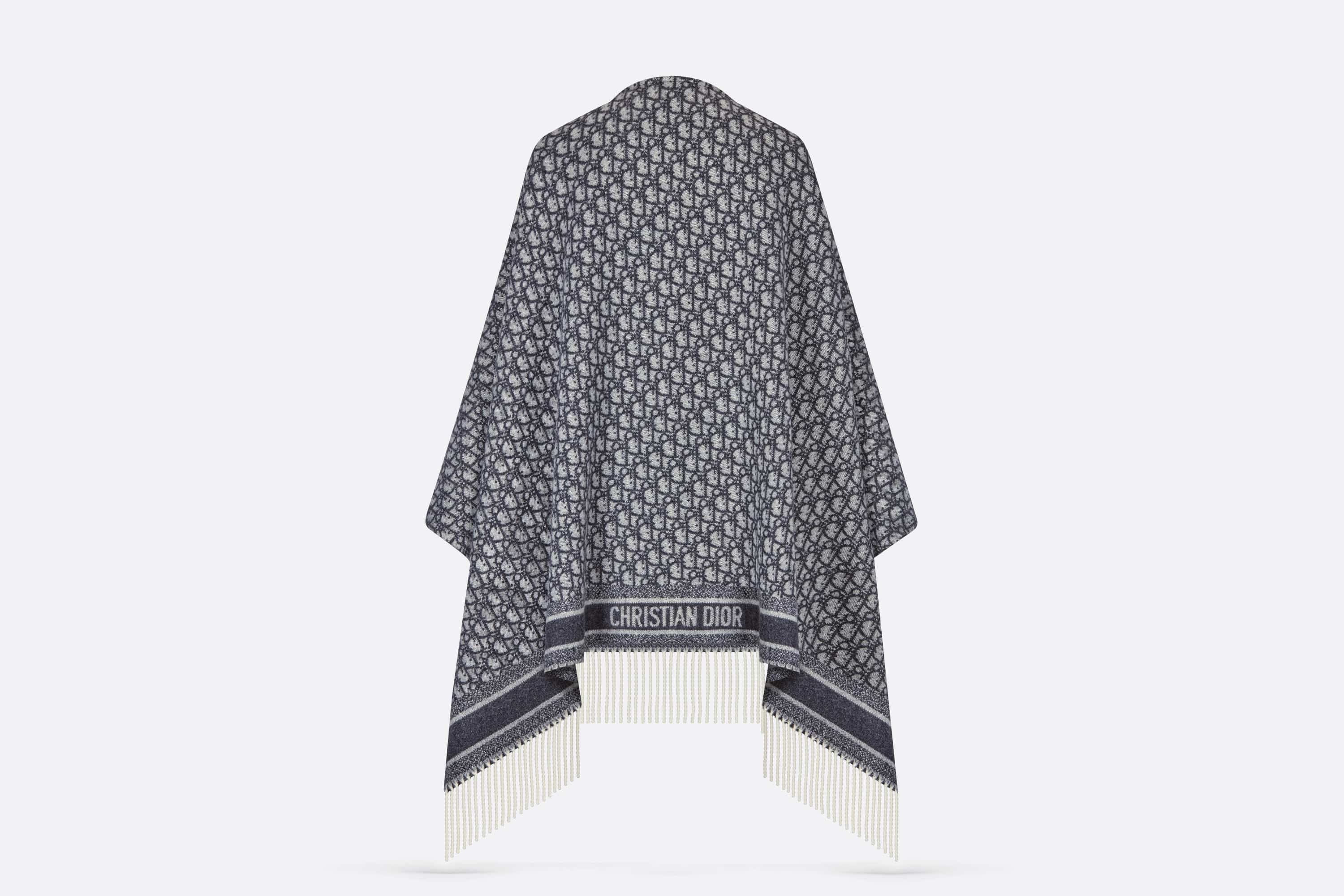 Dior Oblique Poncho - 4