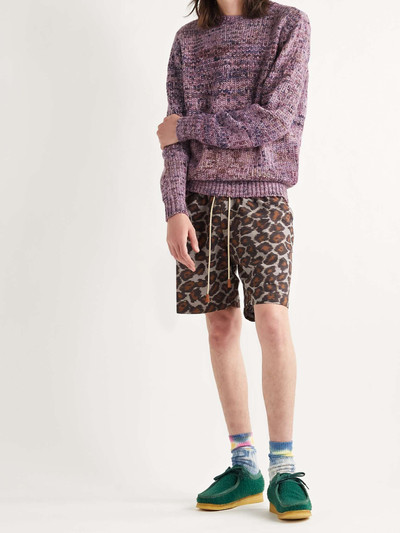 The Elder Statesman Paradise Mélange Cashmere Sweater outlook