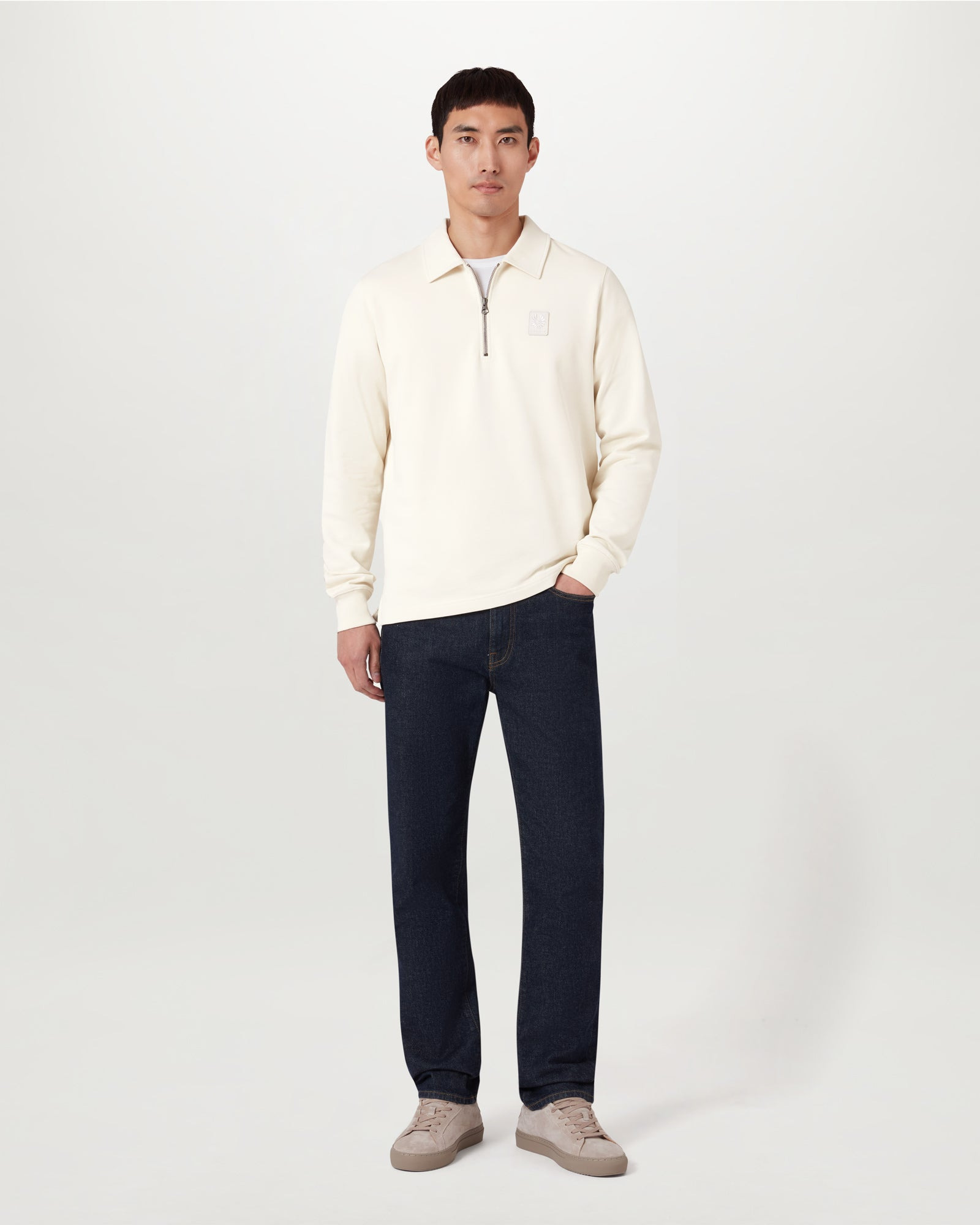 CURATOR COLLARED SWEATSHIRT - 2