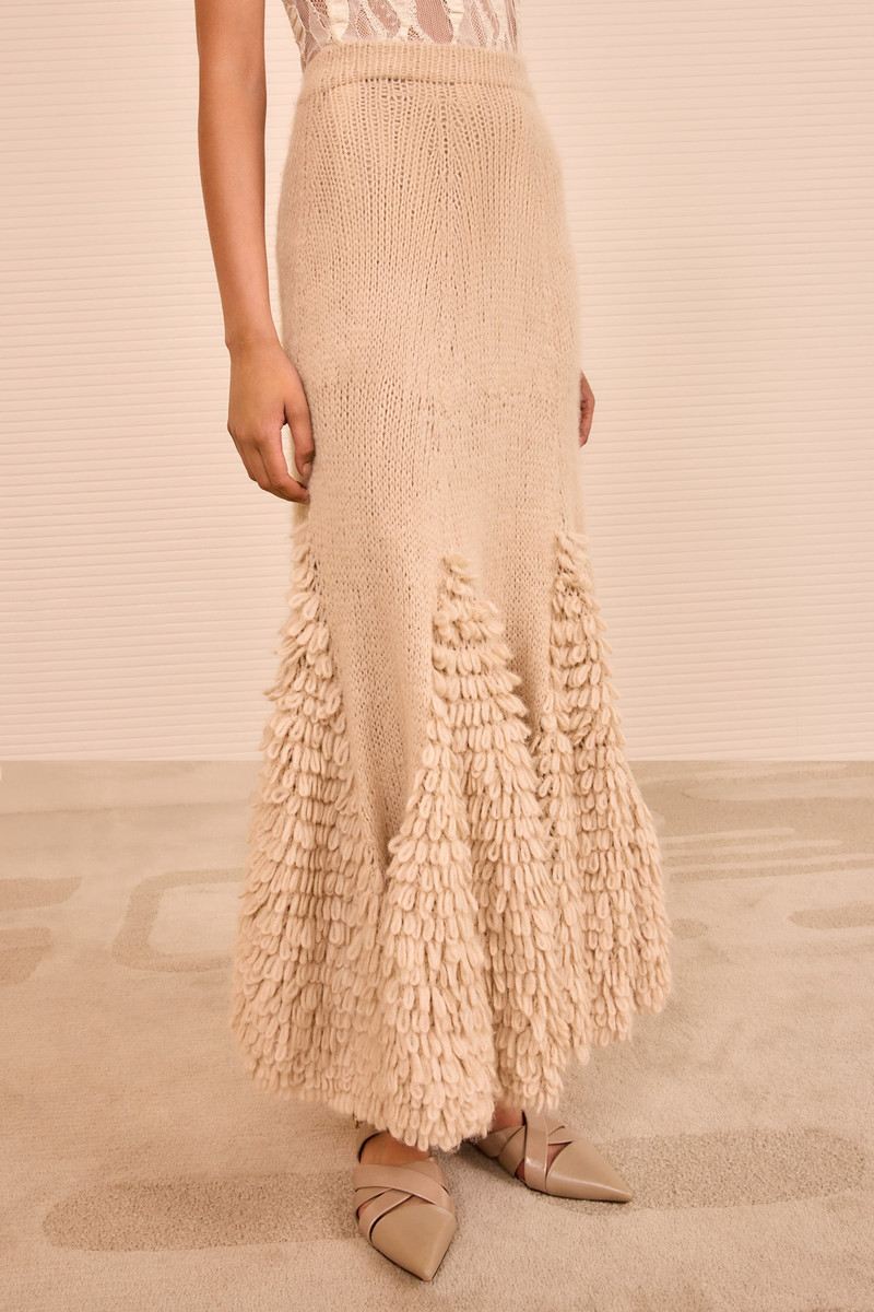 ULLA JOHNSON Nathalie Trumpet Skirt outlook