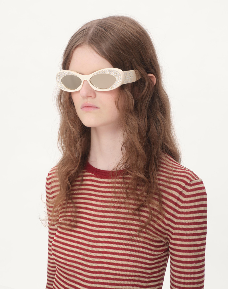 Valentino NARROW OVAL ACETATE FRAME outlook