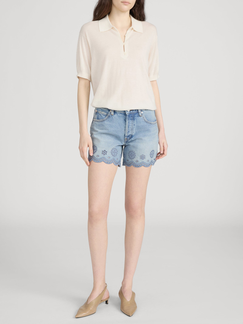 FRAME The Eyelet Hang Short Long outlook