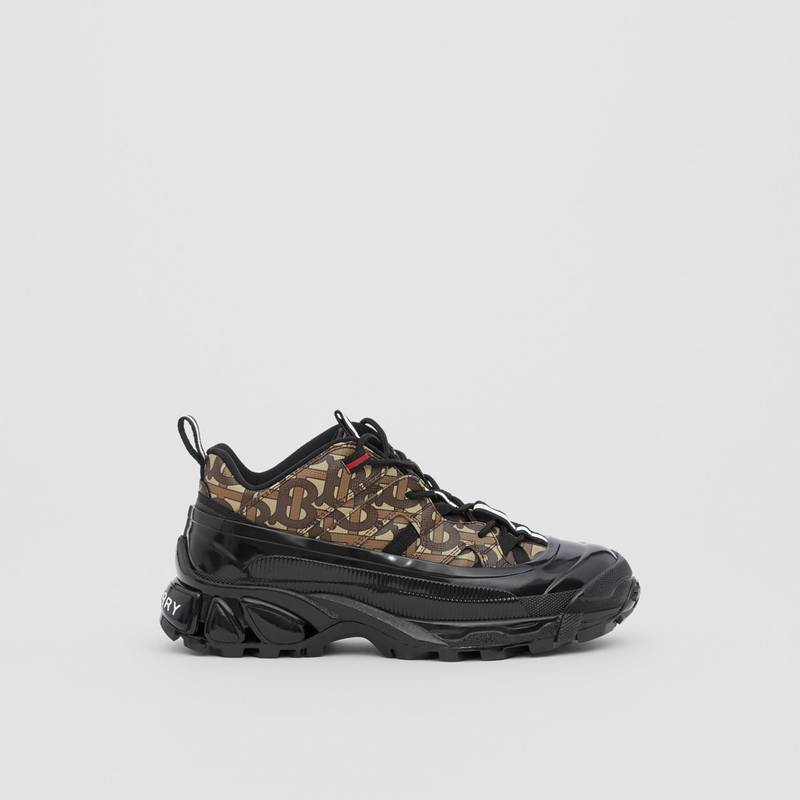 Monogram Print Arthur Sneakers - 1