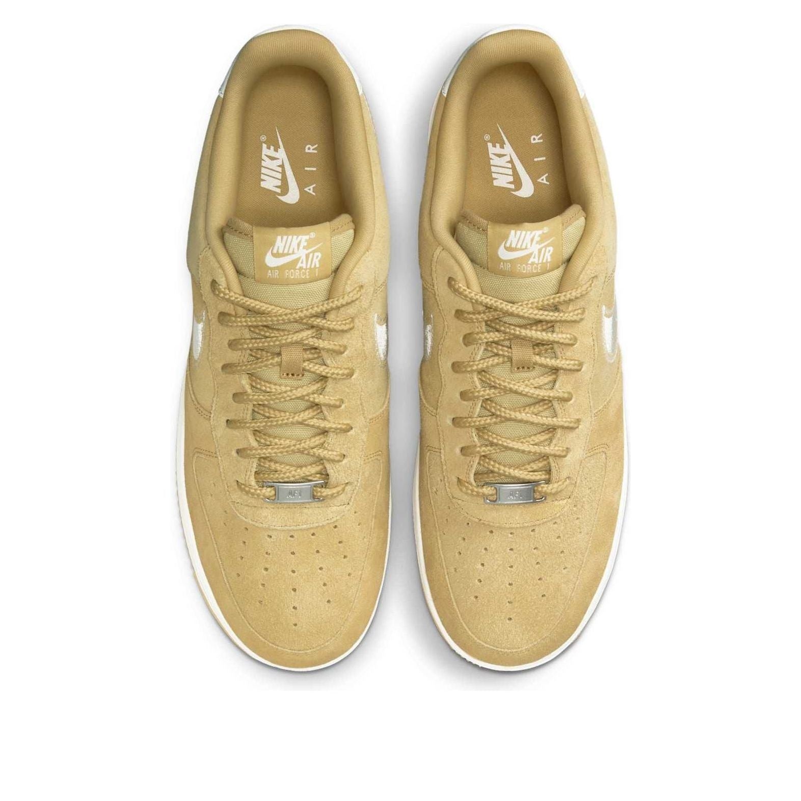 Nike Air Force 1 Low '07 LV8 'Buff Gold Sail Embroidered Swoosh' HJ4465-700 - 4
