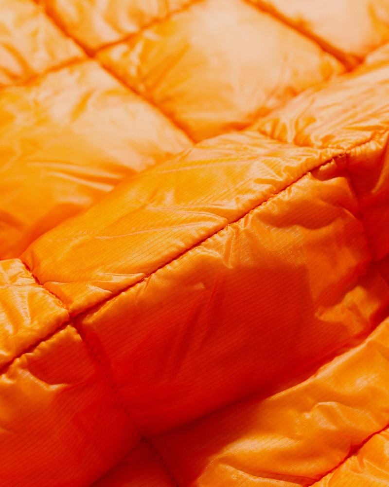 Stüssy Midweight Hooded Puffer Orange 5
