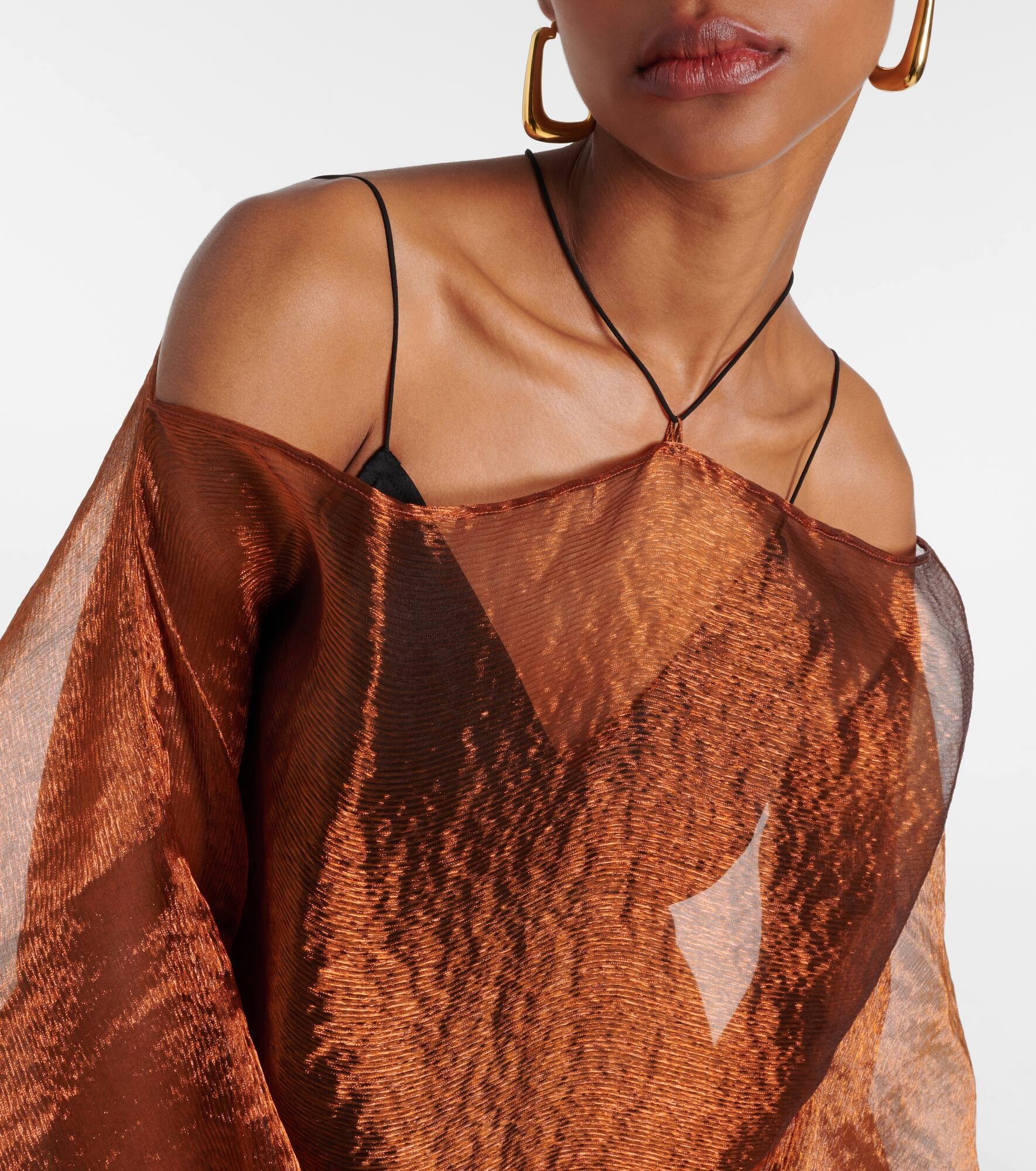 Sza Sza fil coupé kaftan - 4