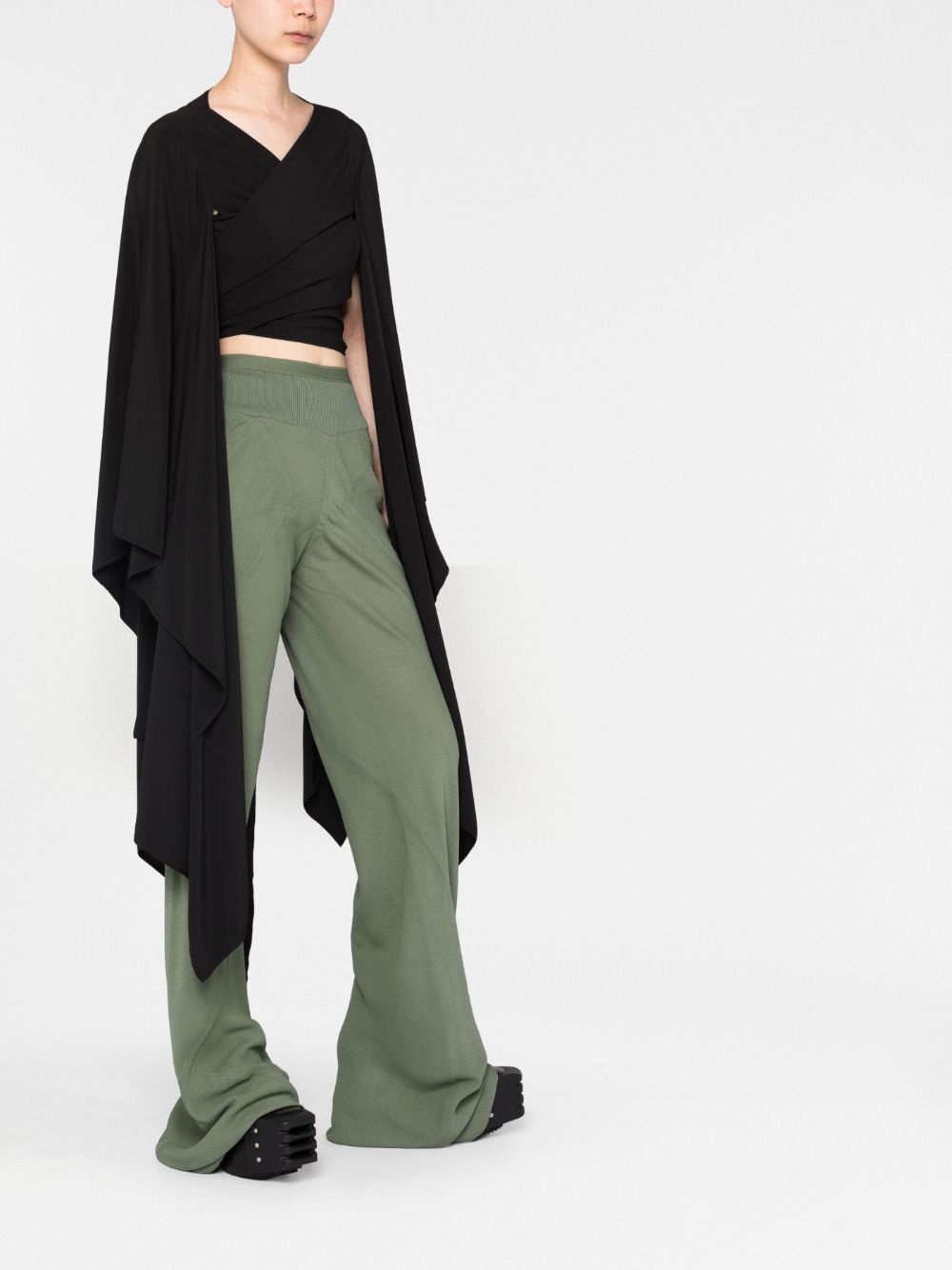 Bias elongated track pants - 6