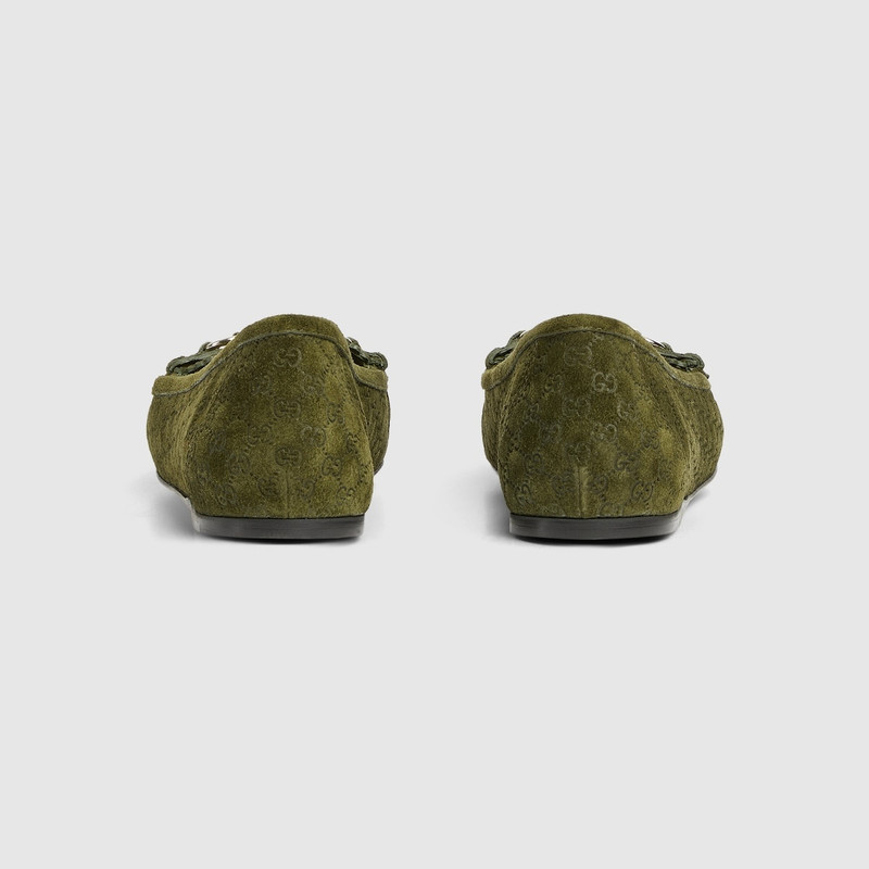 GUCCI Women's ballet flat with Horsebit outlook