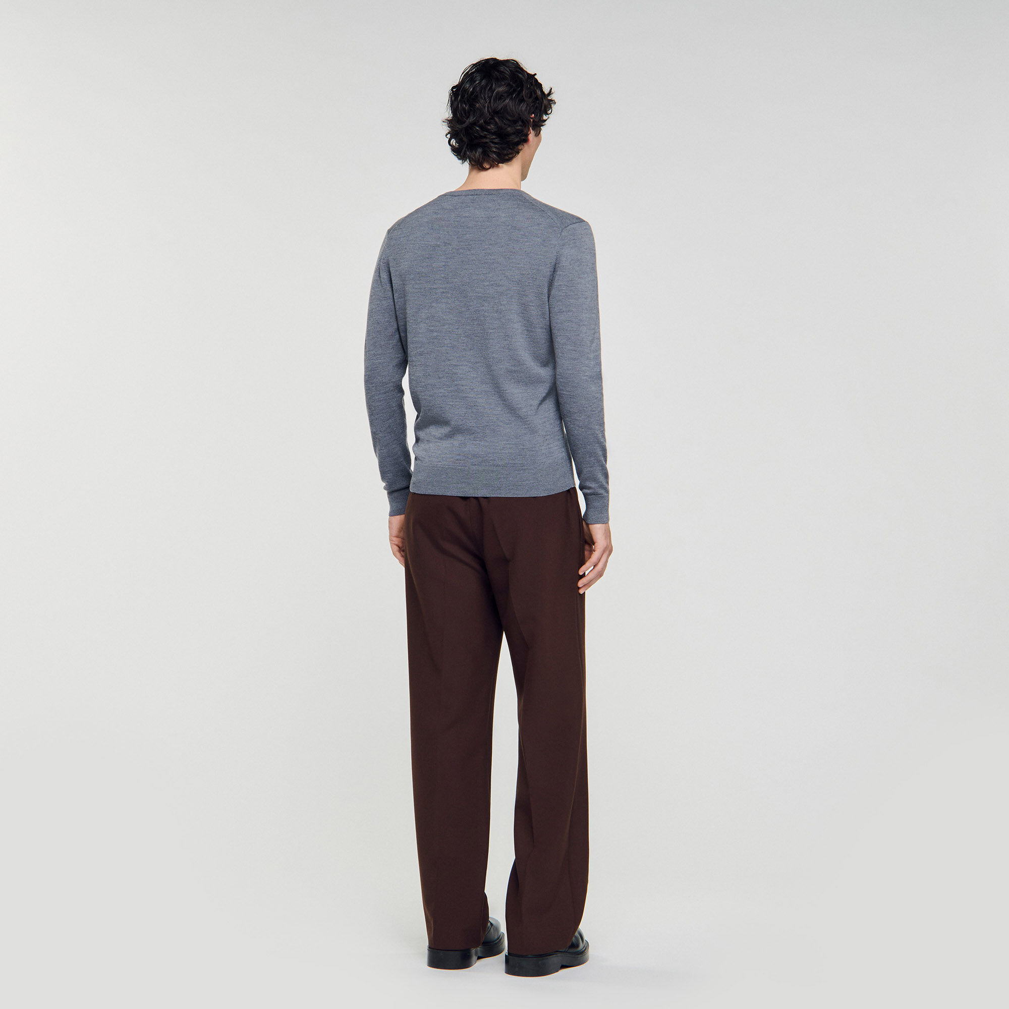 FINE WOOL SWEATER - 5