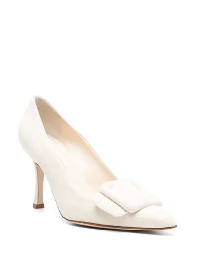 Manolo Blahnik 90mm Maysale pumps outlook