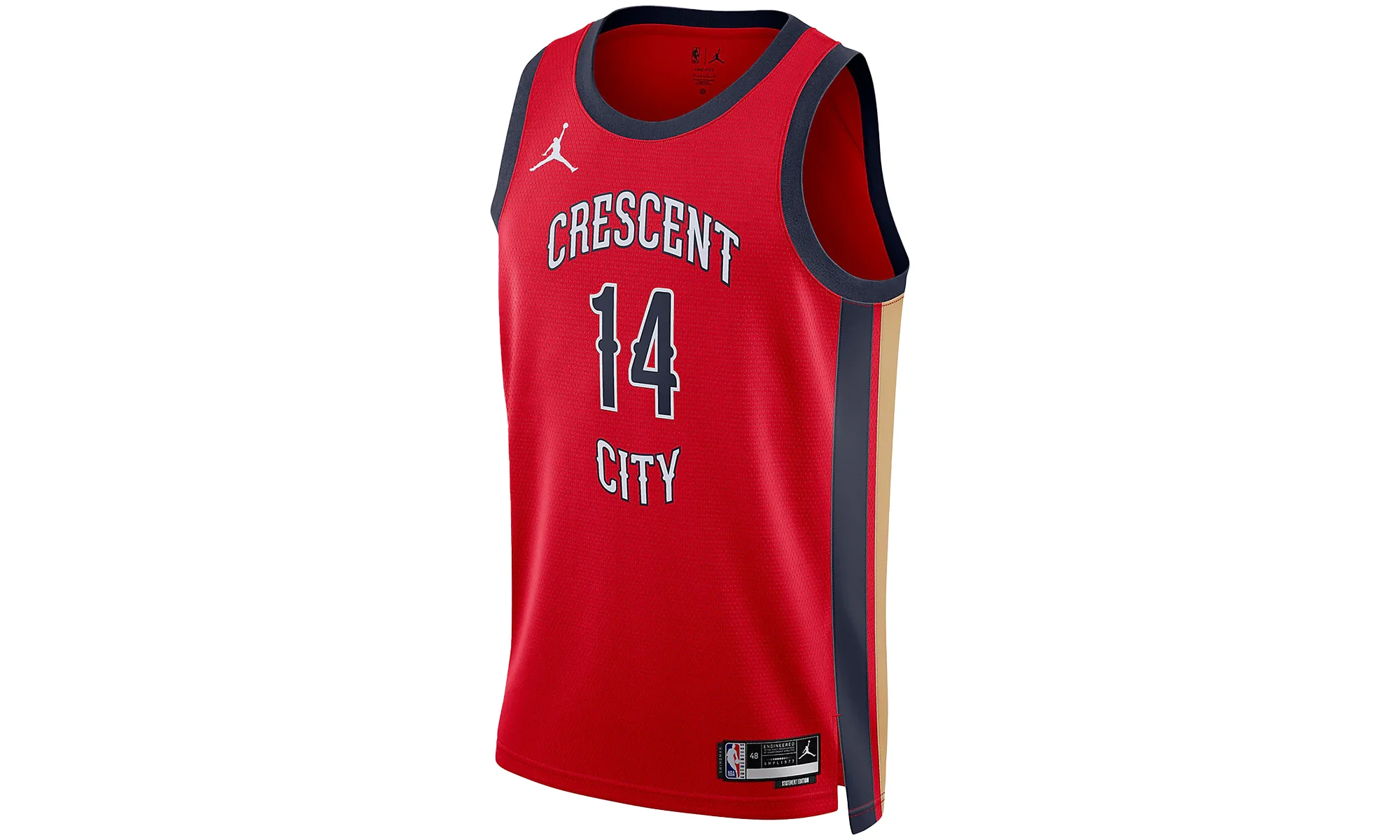 NBA NEW ORLEANS PELICANS INGRAM SWINGMAN JERSEY "Red - STATEMENT EDITION" DX8655 659 - 1