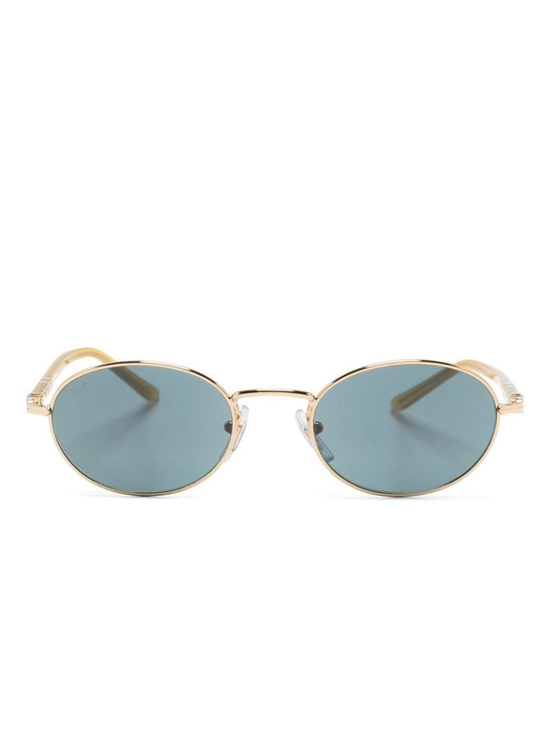 oval-frame sunglasses 1