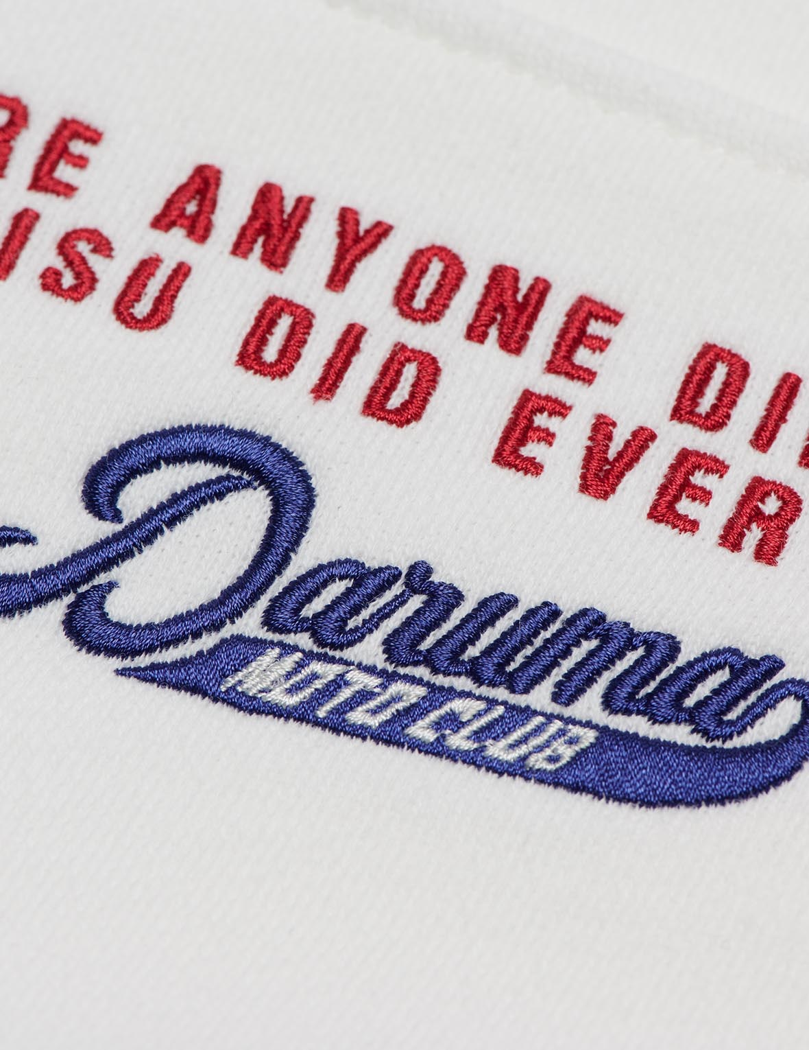 HOODED SWEATSHIRT WITH GODHEAD FLAG AND DARUMA EMBROIDERY - 10