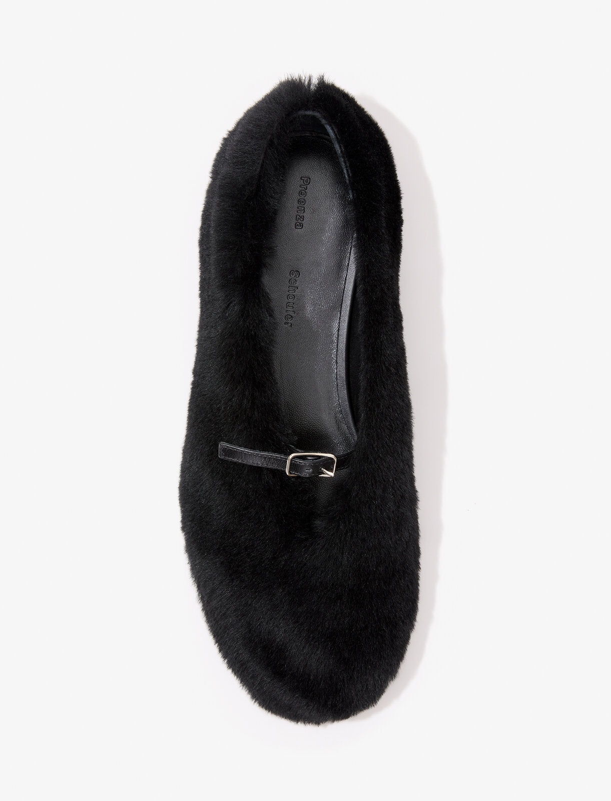 Tee Mary Jane Flats in Shearling - 4