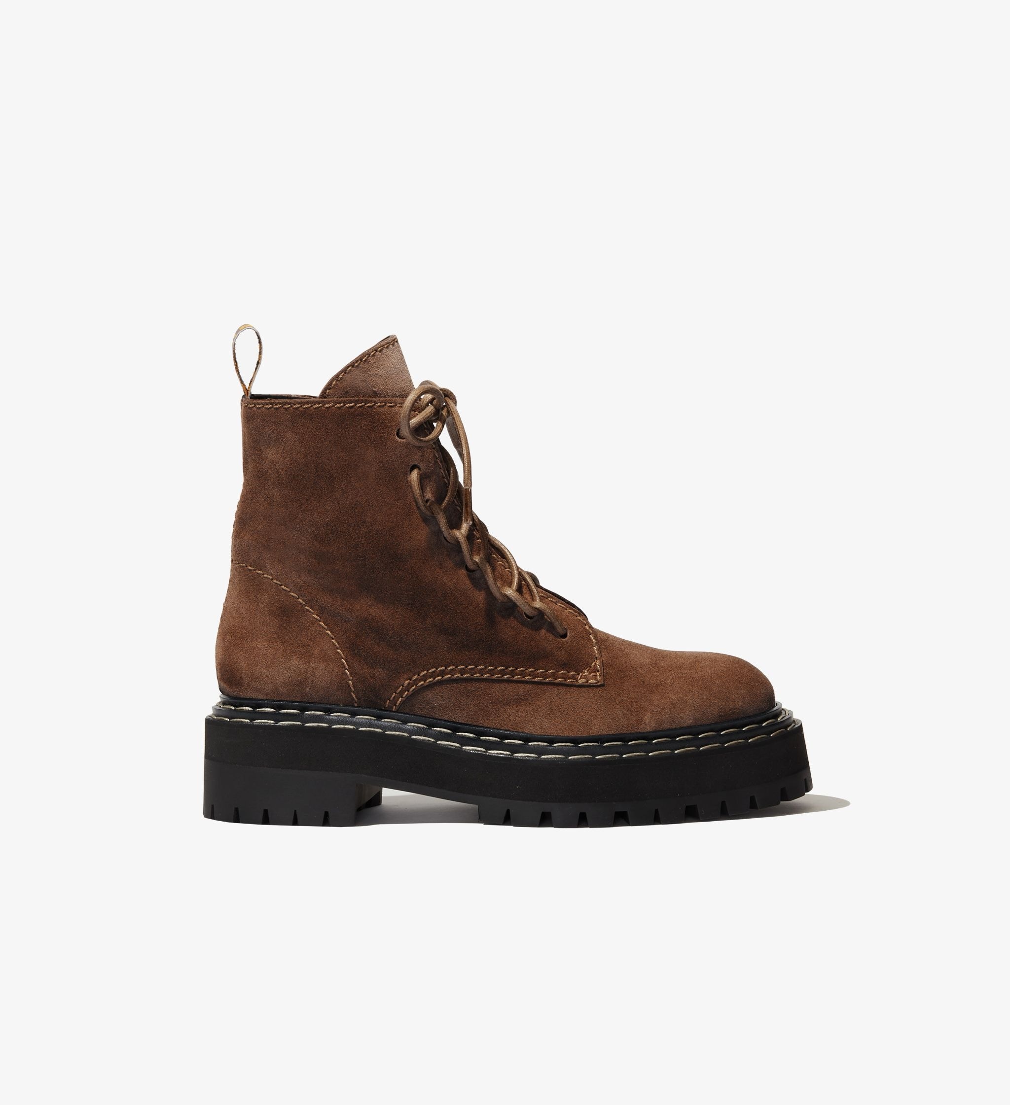 Lug Sole Platform Combat Boots - 1