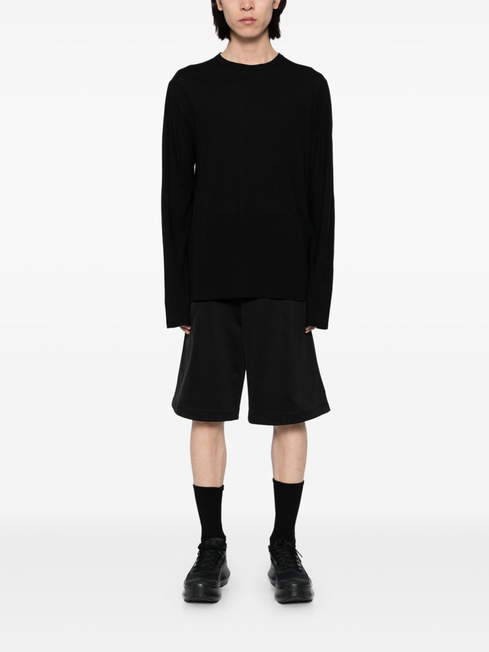 + seamless knit T-shirt - 5