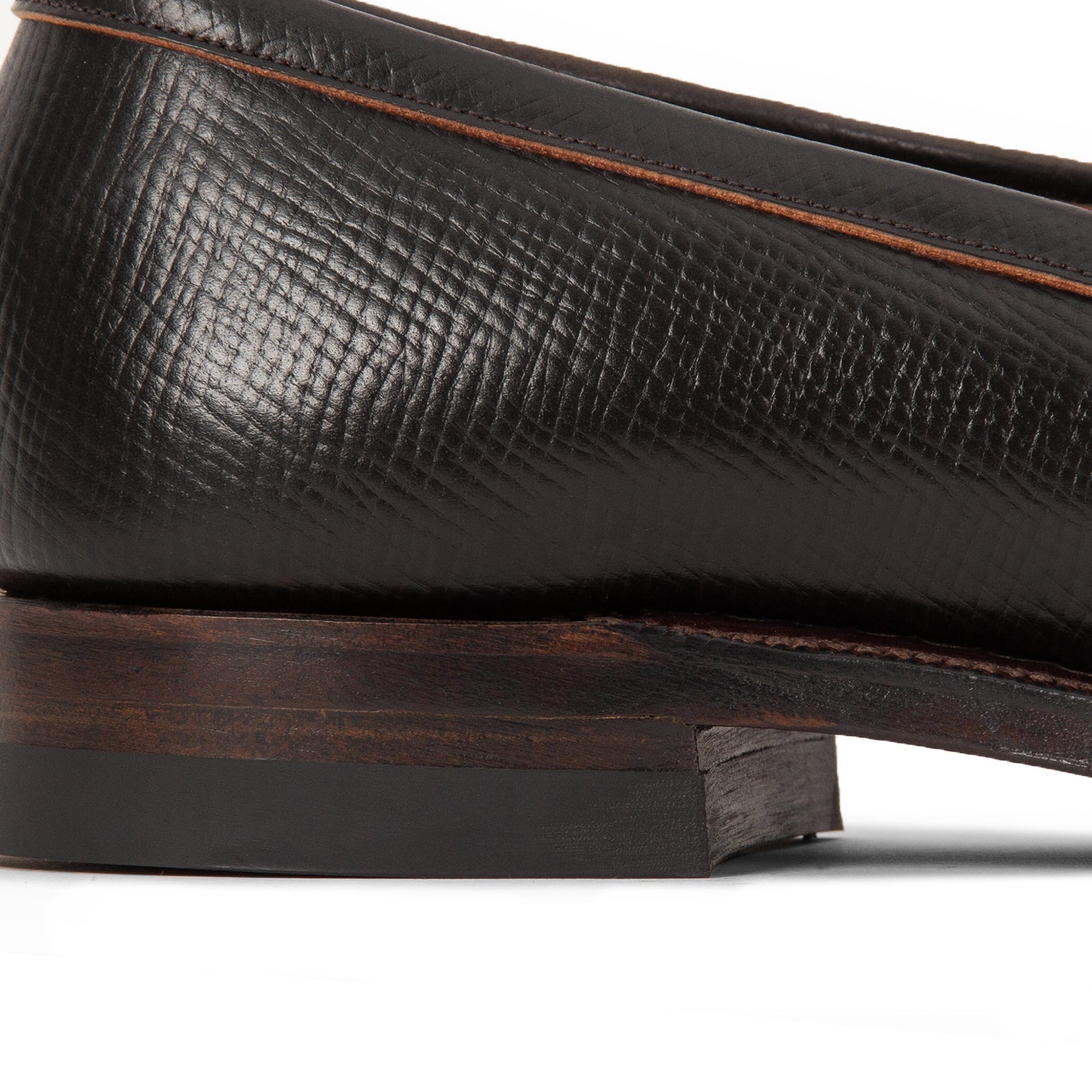 Bristol - Mahogany Hatchgrain Shell Cordovan® - 8