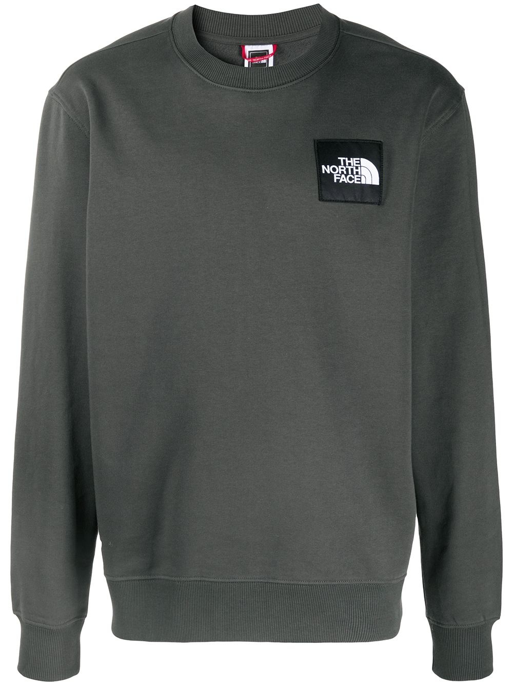 logo print sweatshirt - 1