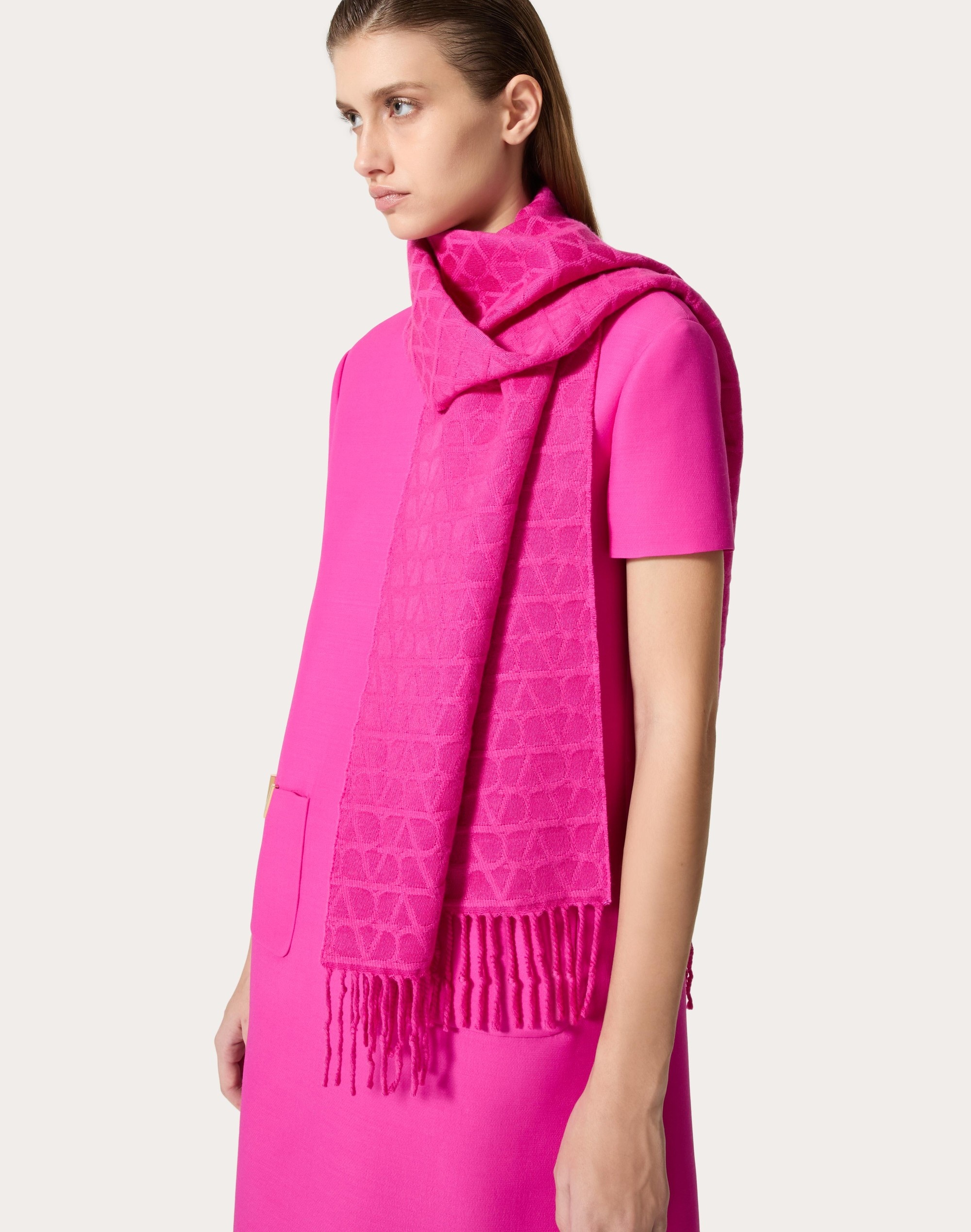 TOILE ICONOGRAPHE WOOL SCARF - 4