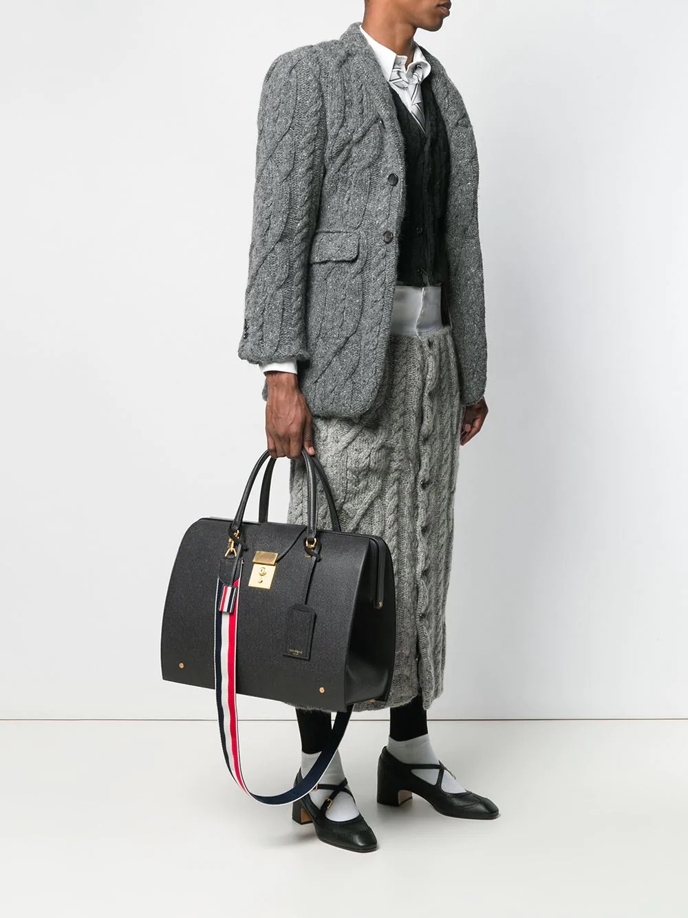 Pebbled Leather Mr. Thom Bag - 2