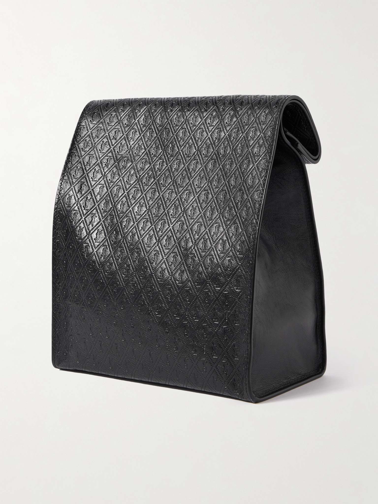 Deli Embossed Leather Bag - 4