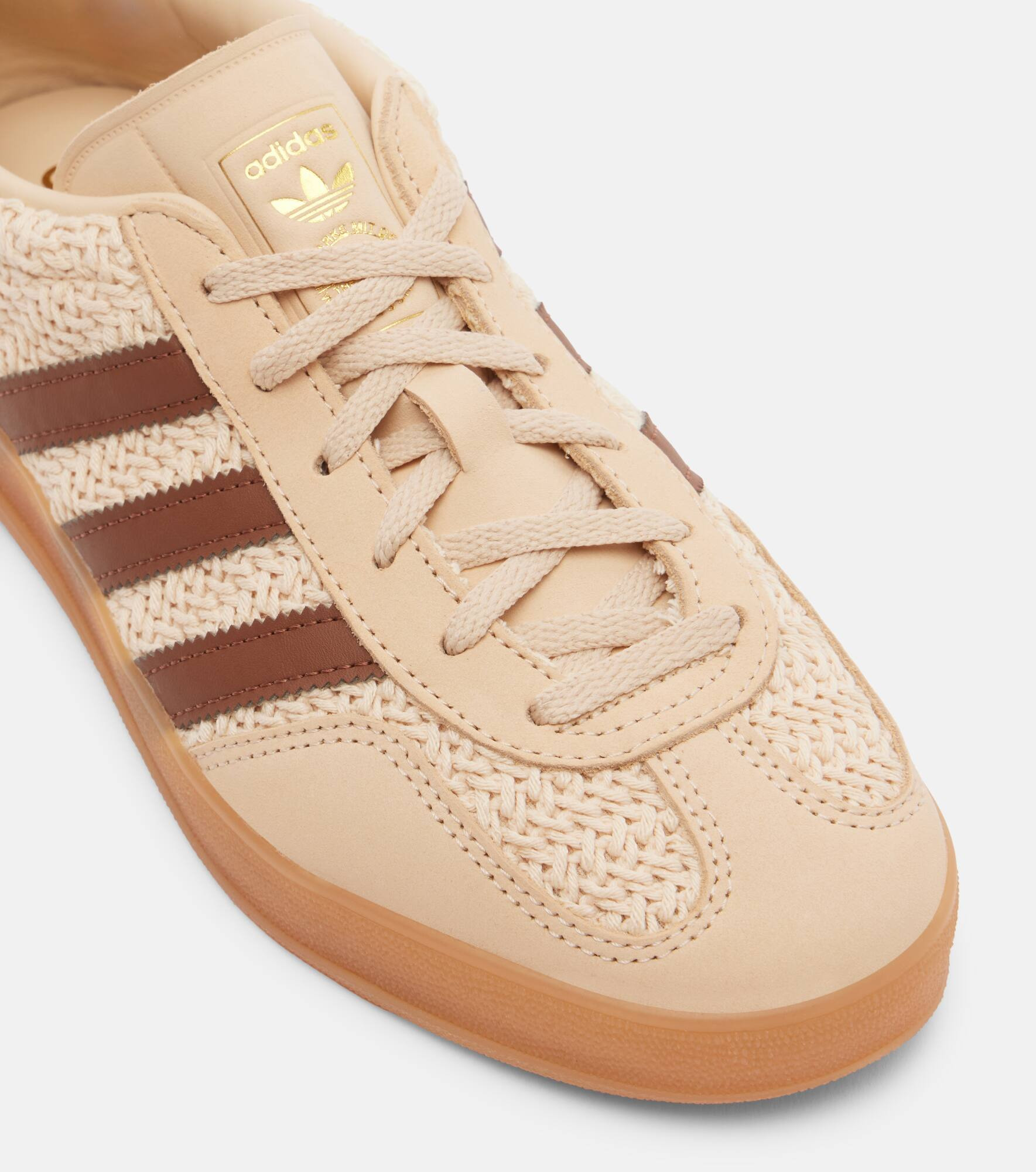 Gazelle Indoor suede-trimmed sneakers - 5