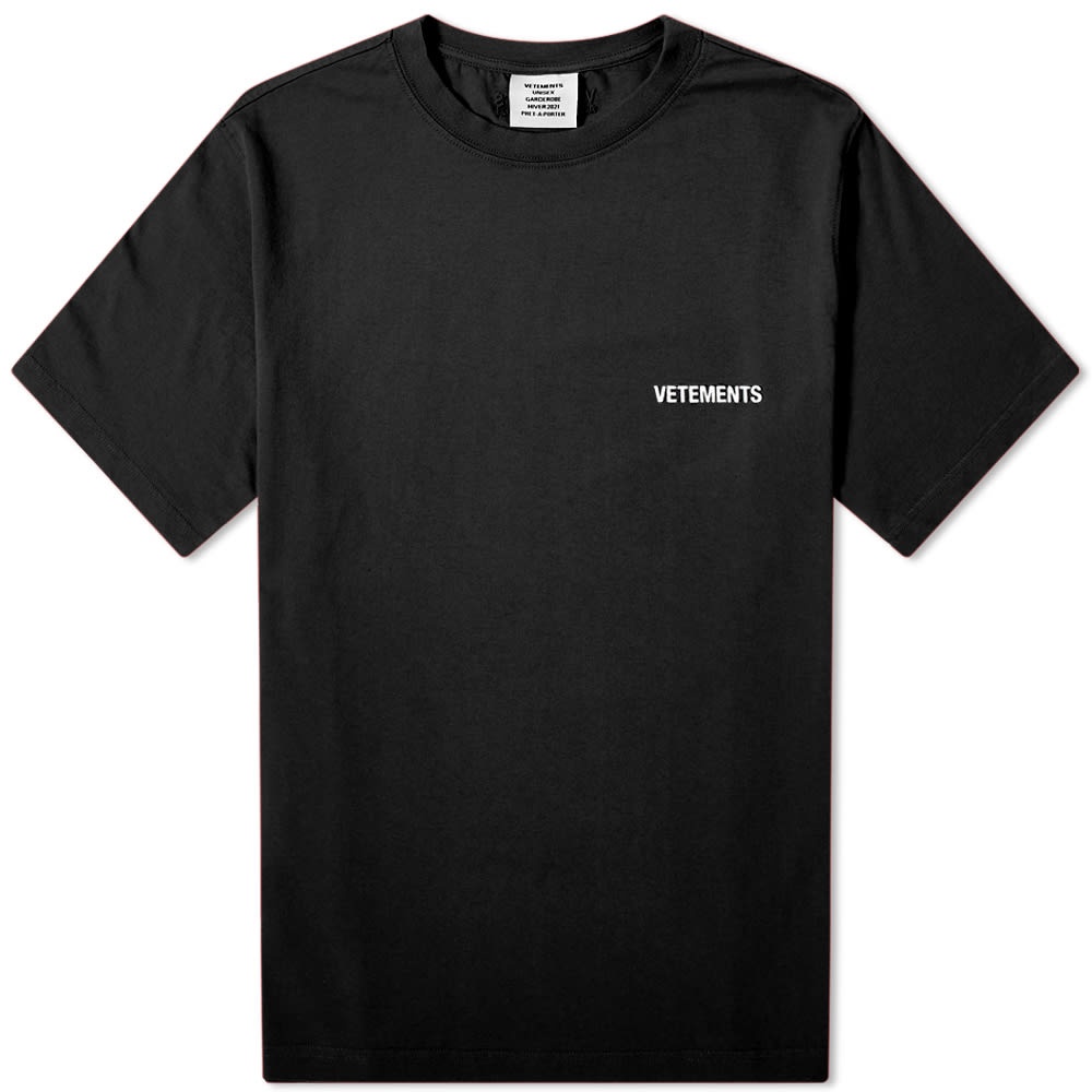 VETEMENTS Logo Tee - 1