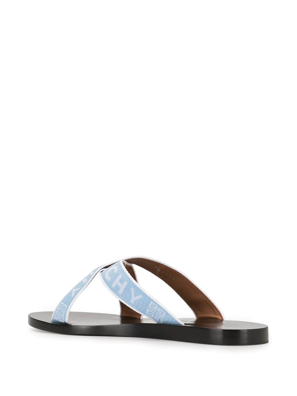 logo-strap sandals - 3