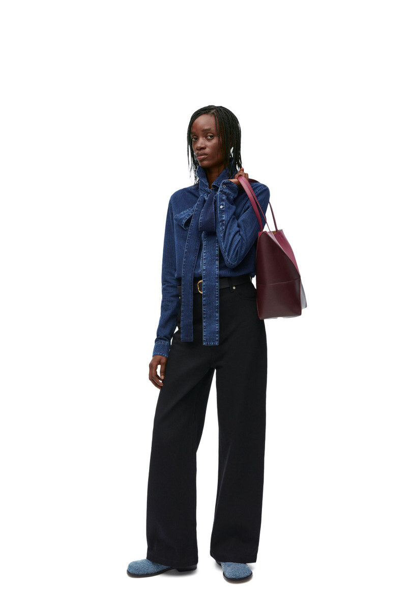 Loewe High waisted jeans in denim outlook