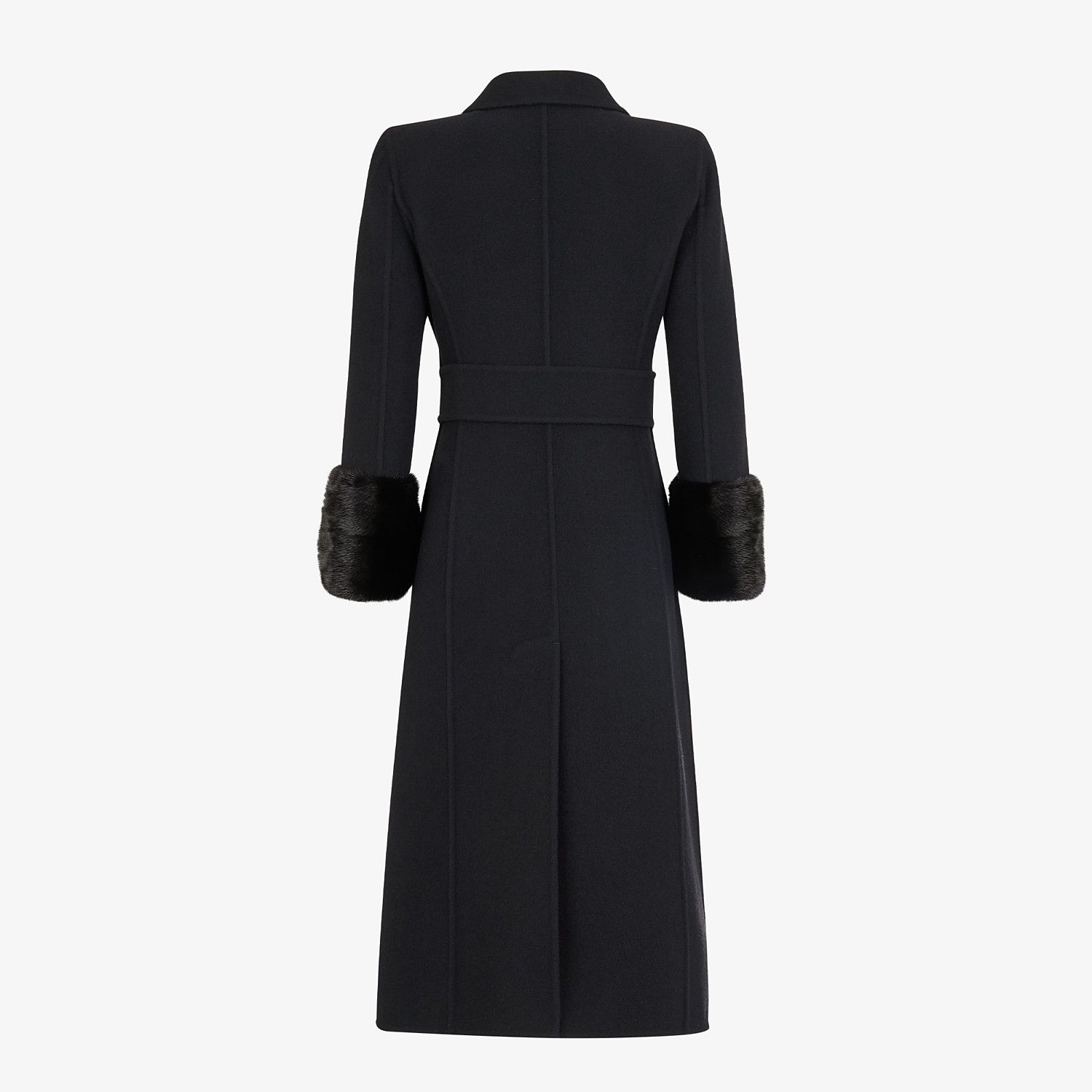 Black wool coat - 2