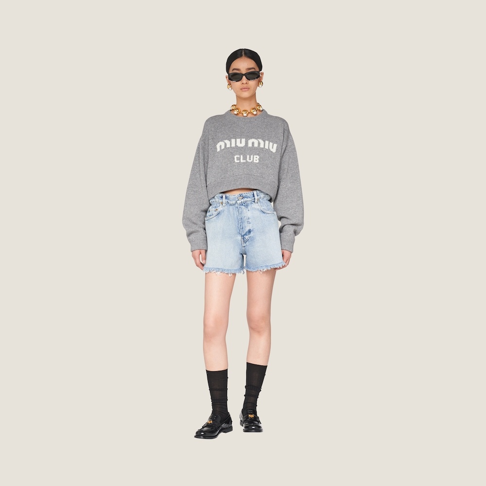 Denim shorts - 1