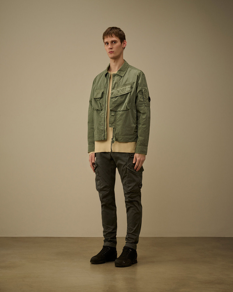 C.P. Company Heavy Chrome-R Zipped Lens Overshirt outlook