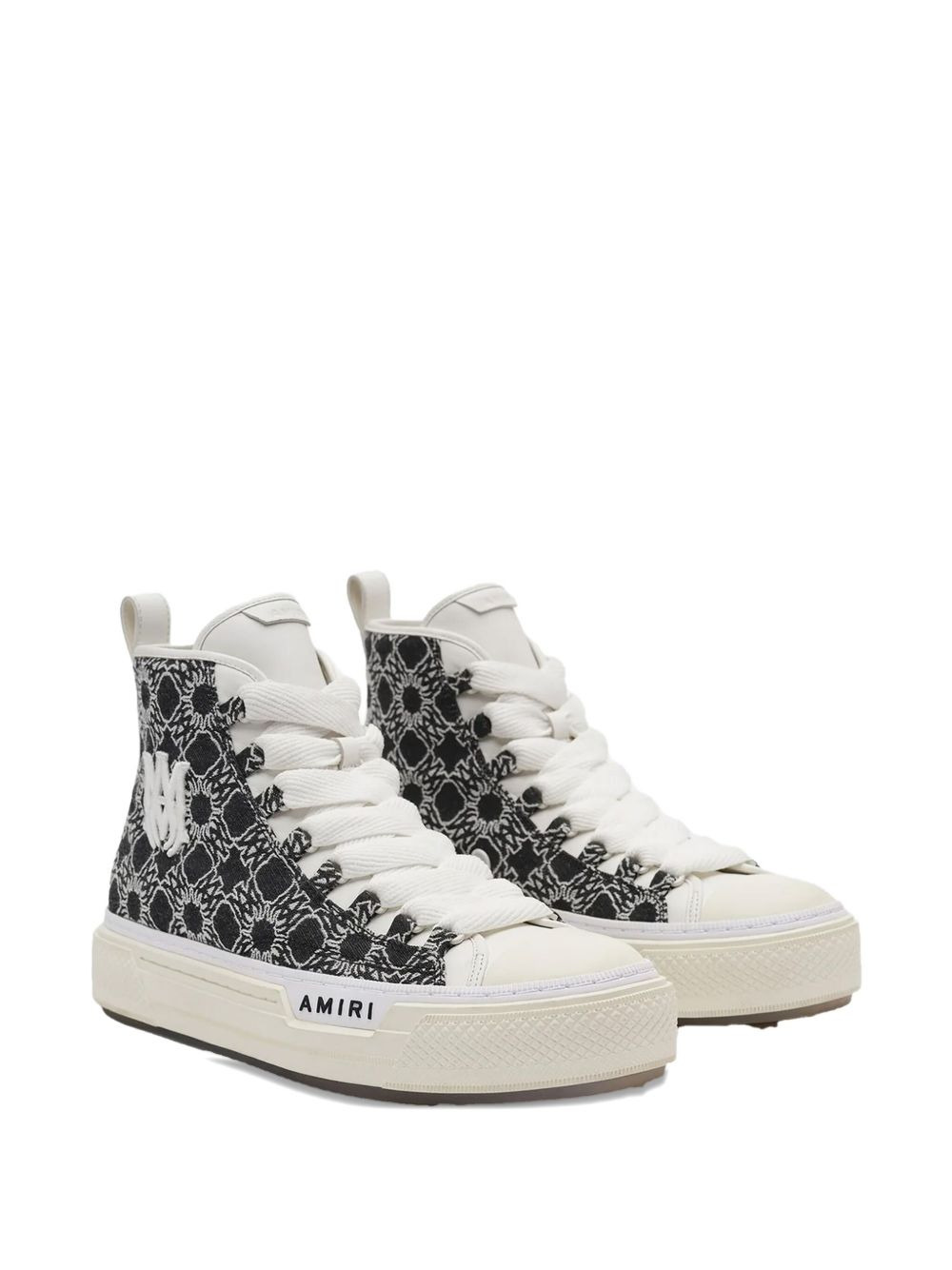 monogram high-top sneakers - 2