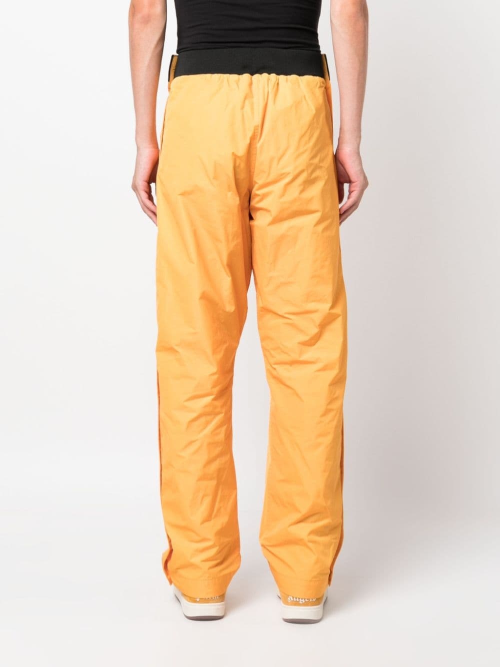Rec press-stud straight-leg trousers - 4