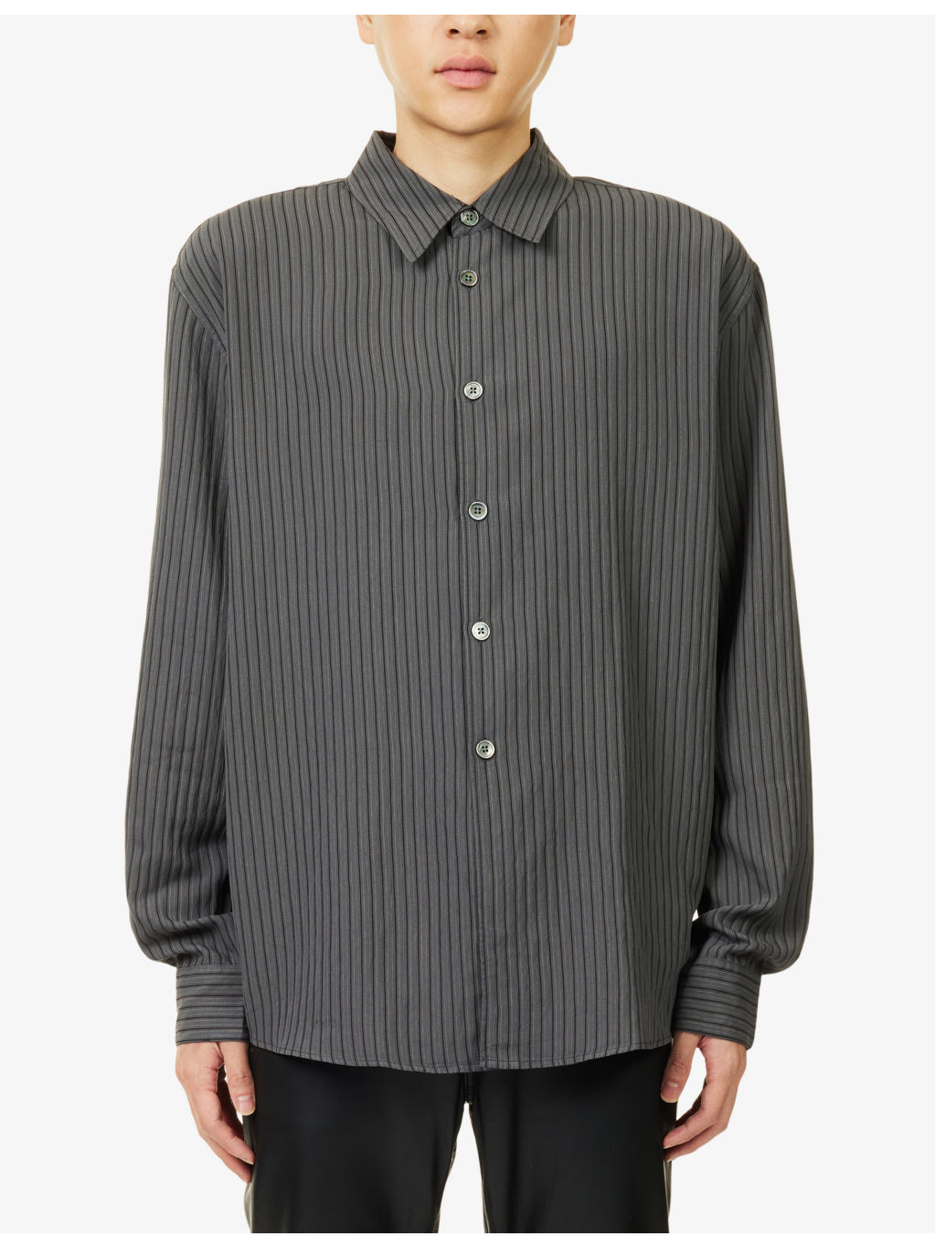 Beyond Stripe Long-Sleeve Woven Shirt - 3