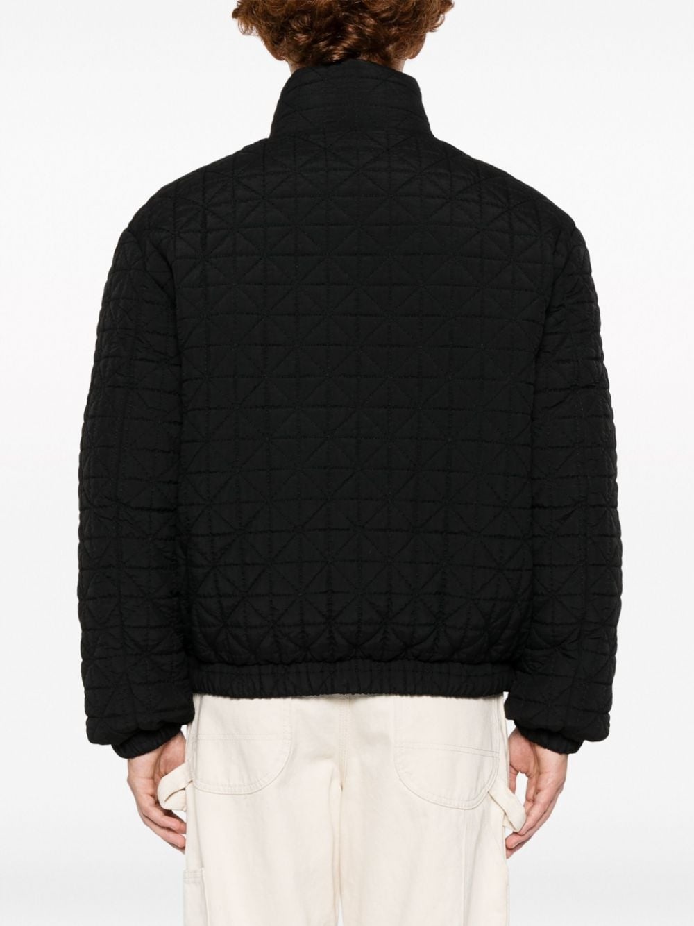 Sashiko-stitch puffer jacket - 4
