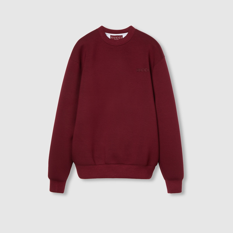 Viscose jersey sweatshirt 1