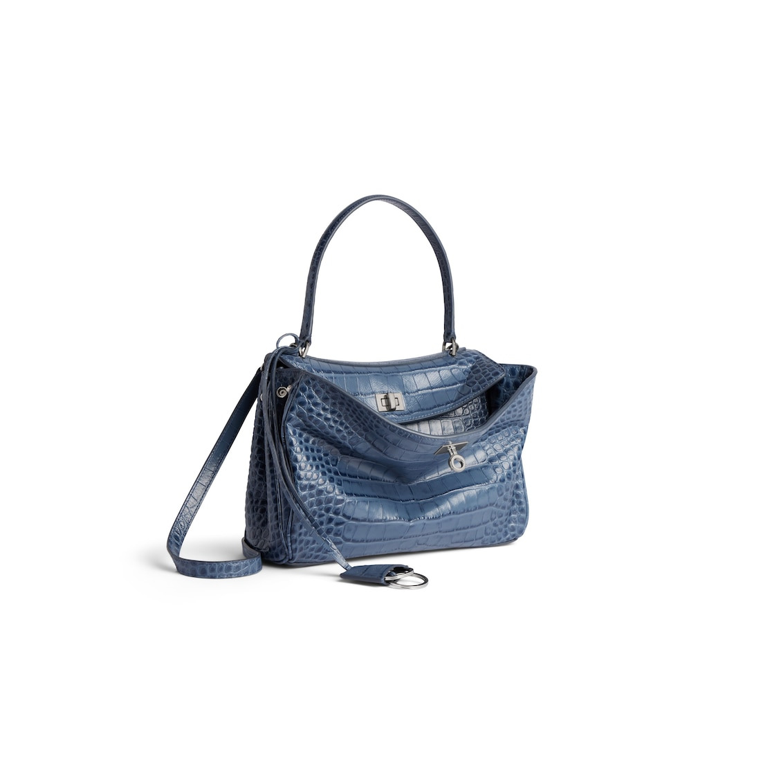 Women's Rodeo Handbag Small in Faded Dark Blue - 2