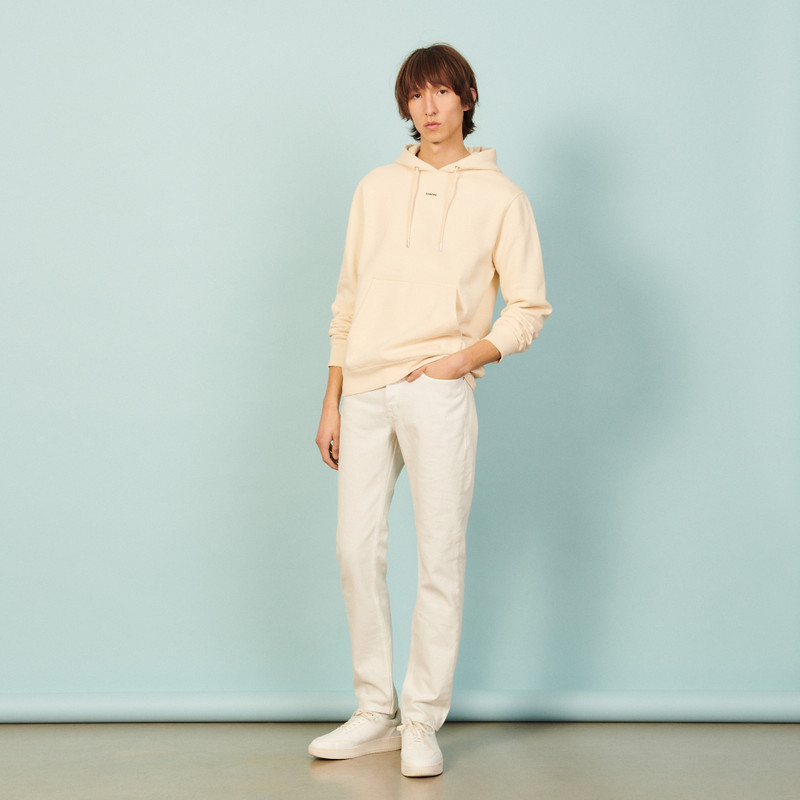 Sandro Hoodie sweatshirt with logo embroidery outlook