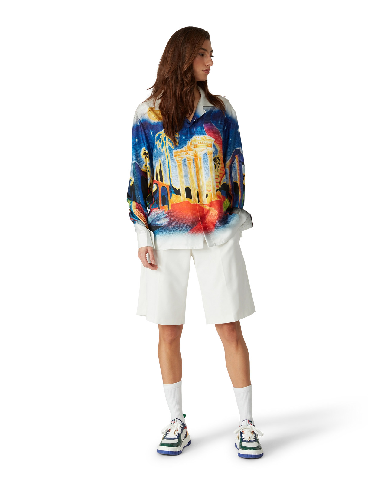 Womens Court Multicolour Sneakers | Casablanca Paris - 3