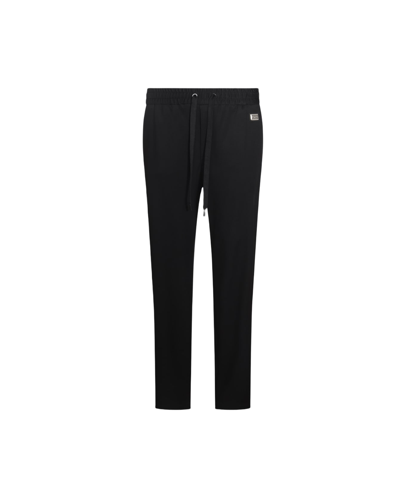 Black Viscose Pants - 1