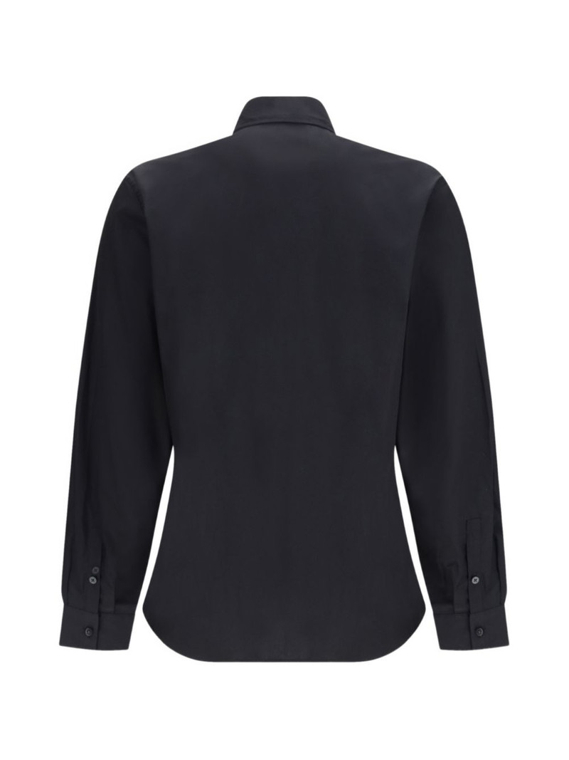 VERSACE JEANS COUTURE emblem-patch shirt outlook